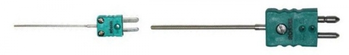 Type STE - sheathed thermocouples with TC connector